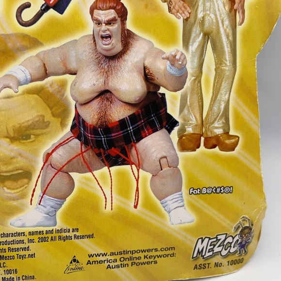 Vintage Mezco Austin Powers Goldmember Action Figure SEALED! - Picture 13 of 13